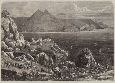 The Punto di Campanella, from Capri, Showing the Gola or Throat of the Bay of Naples by William Wood Deane